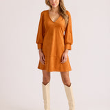 Carla Dress | Pumpkin