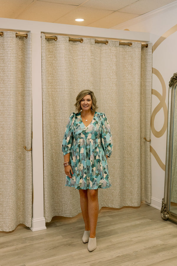 Eva Faux Suede Dress