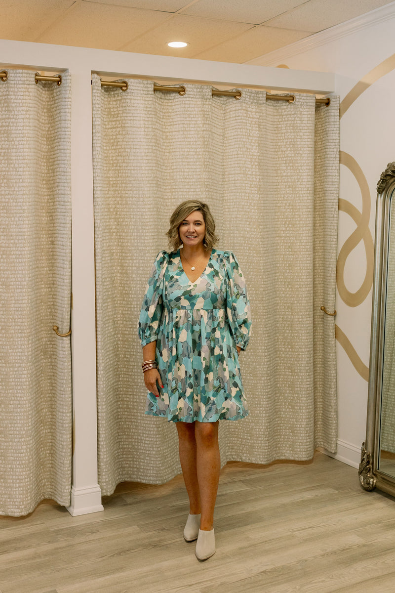 Eva Faux Suede Dress