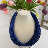 Blue Strand Necklace