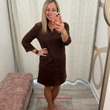 Callie Dress | Espresso