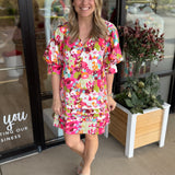 Elaine Dress | Cosmos
