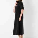 Poppy Maxi | Black Cheetah