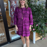 Paloma Dress | Garden Motif