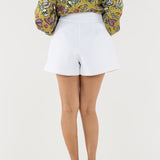 Relaxed Shorts | White