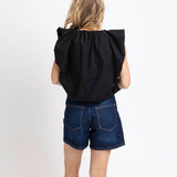 Black Bubble Top