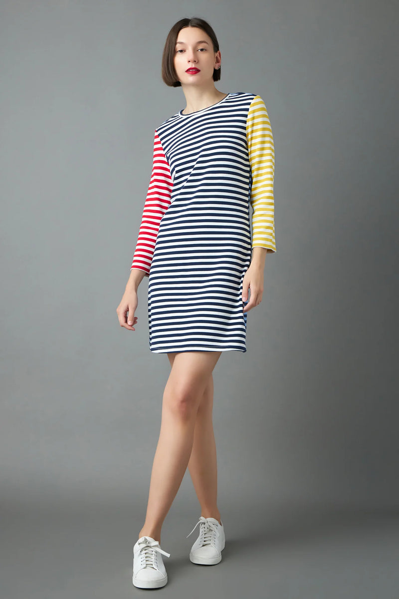 Color Block Knit Dress