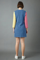 Color Block Knit Dress