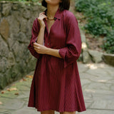Margot Dress | Mulberry Wine