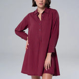 Margot Dress | Mulberry Wine