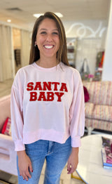 Millie Santa Baby Sweatshirt