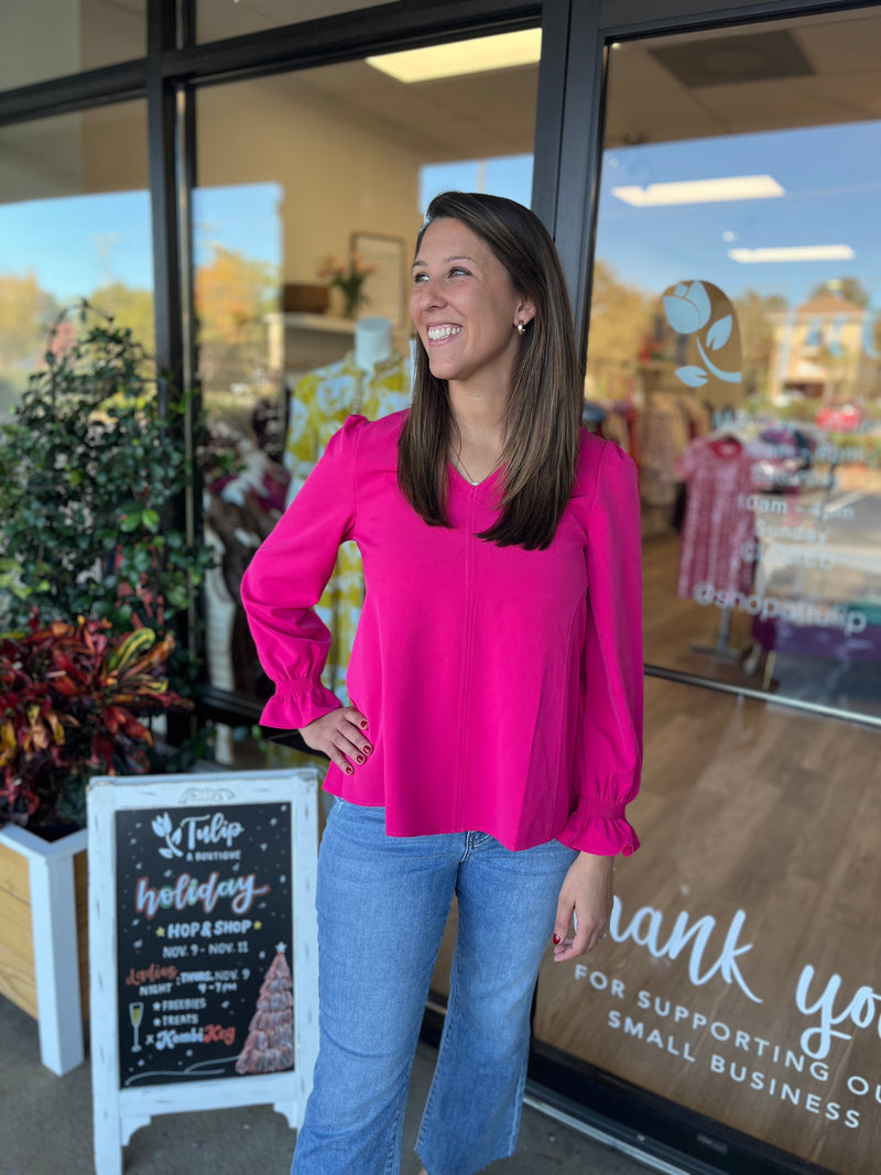Julia Top | Magenta