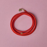 Coral Red Cord | Heart of Gold