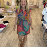 Leigh Dress | Geo Floral