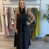 Black Wrap Dress