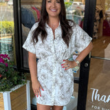 Dolman Shirt Dress