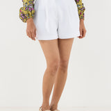 Relaxed Shorts | White