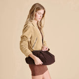 Sahara Suede Clutch