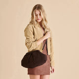 Sahara Suede Clutch
