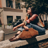 Sahara Suede Clutch