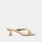 Brevel Heels | Gold