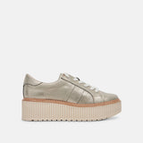 Tiger Sneakers | Light Gold
