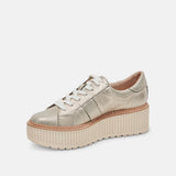 Tiger Sneakers | Light Gold