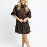 Ana Dress | Leopard