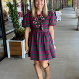 Ella Dress | Party Plaid
