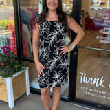 Embroidered Flower Dress