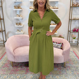 Mary Dress | Olive
