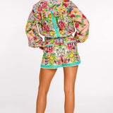 Emmett Top | Vintage Scarf