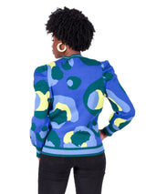 Julia Sweater | Winter Pop Cheetah