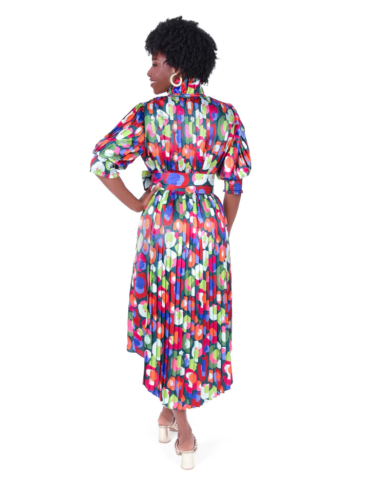 Rowan Dress | Winter Pop Cheetah