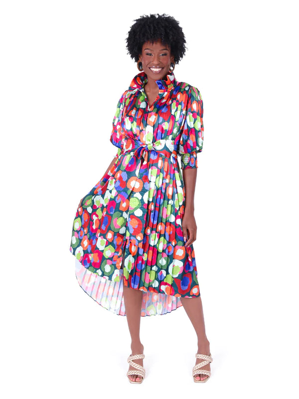 Rowan Dress | Winter Pop Cheetah