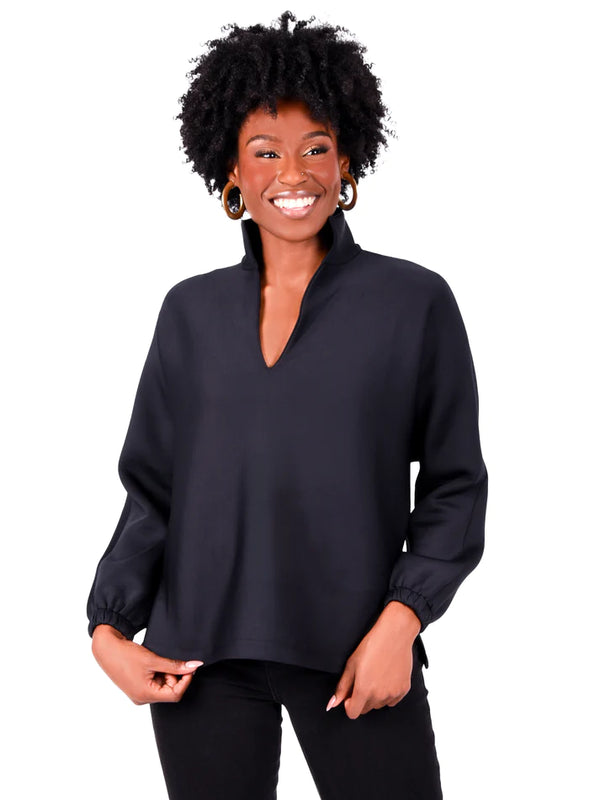 Poppy Pull Over | Noir