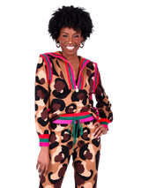 Poppy Pullover | Cocoa Spot Cheetah