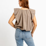 Mocha Bubble Top