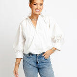 Oxford Bubble Top