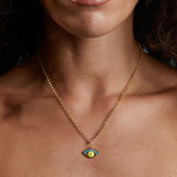 Evil Eye Charm on Belcher