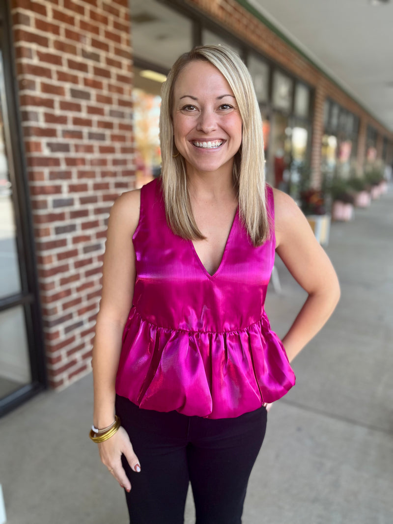 Hazel Tank | Pink Party