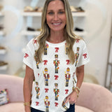 White Nutcracker Tee