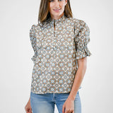 Ellie Blouse | Dusk Petals