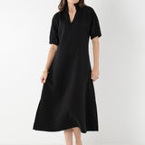 Poppy Maxi | Black Cheetah