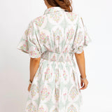 Vintage Floral Mini Dress