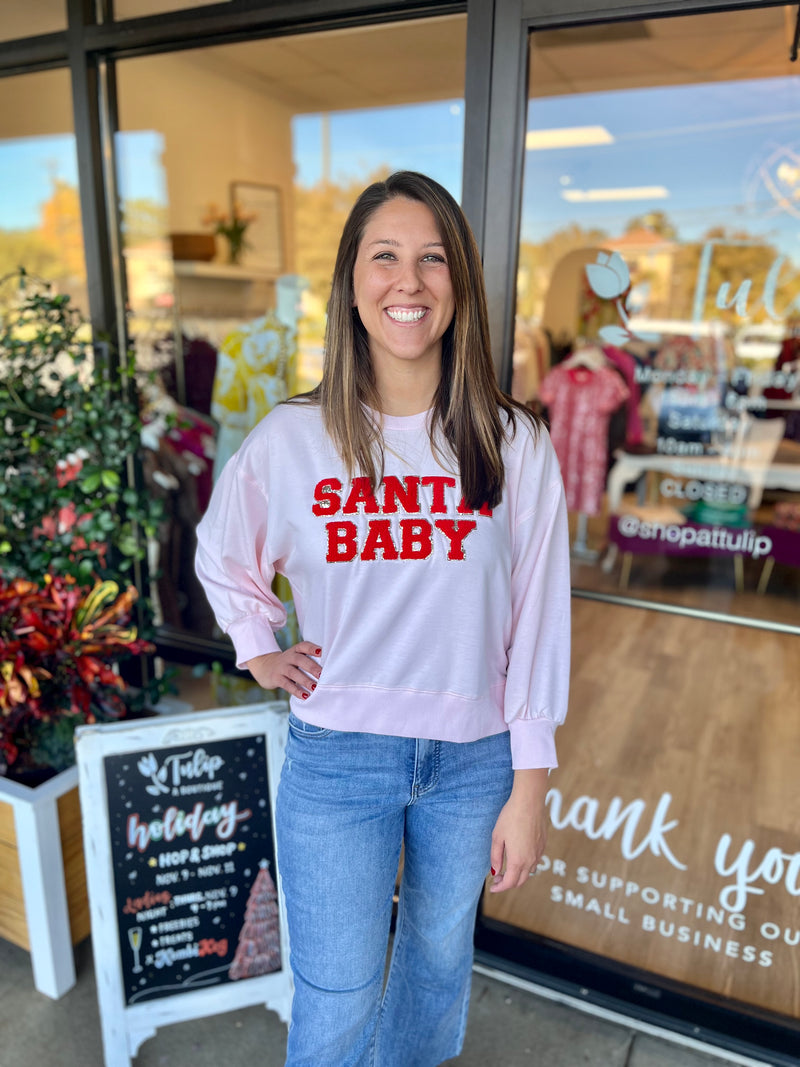 Millie Santa Baby Sweatshirt