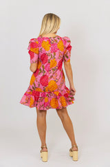 Pink Flower Dress