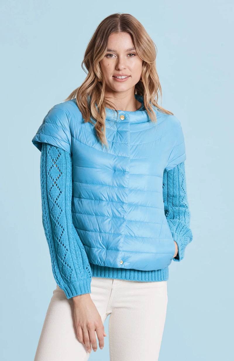 Shelly Vest | Aqua