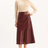 Phoebe Skirt | Cabernet