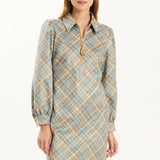 Melanie Faux Suede Dress